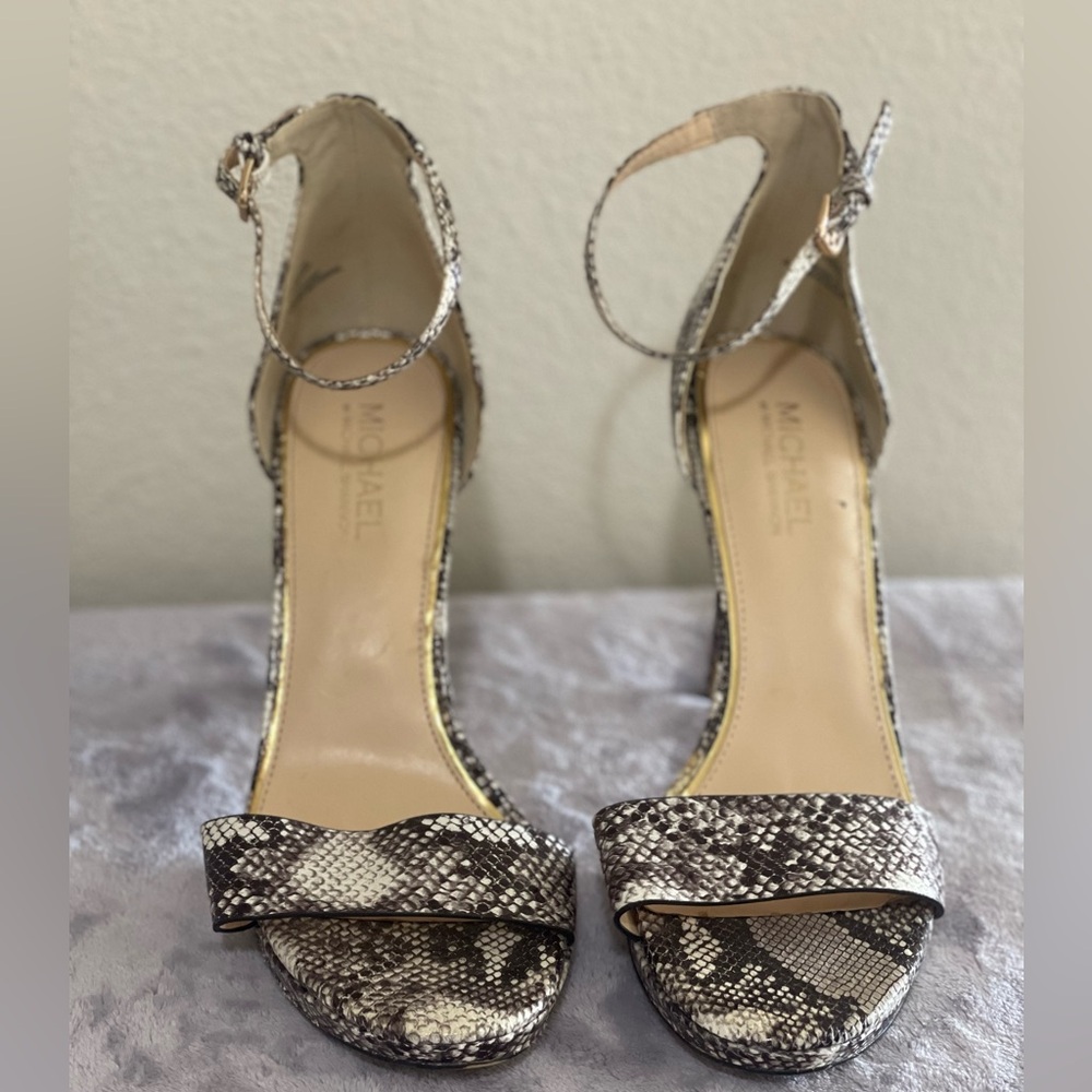 Micheal heels ( Michael by Shannon) size 11 W only worn once